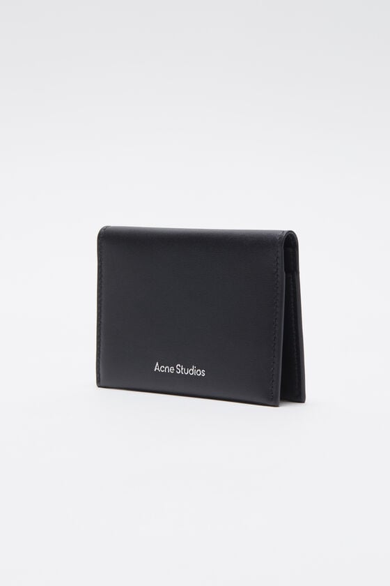 Acne Studios Gefaltete Lederbrieftasche zollfrei