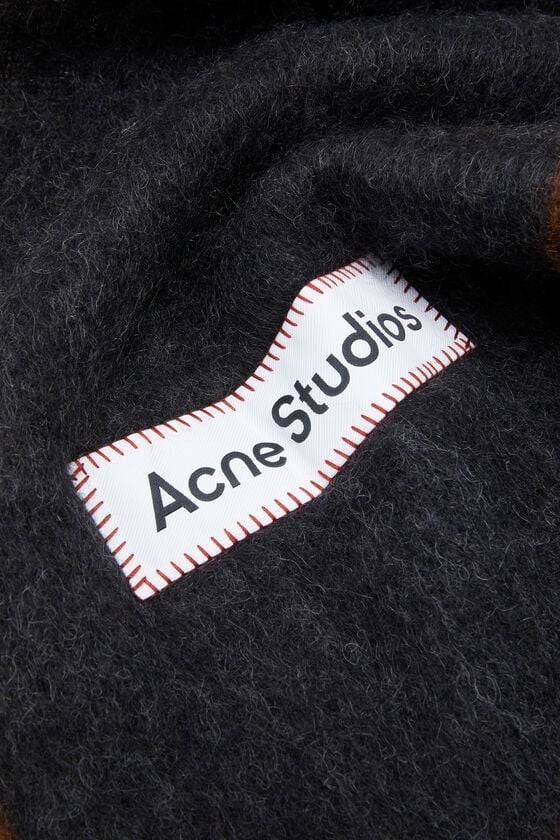 Acne Studios Woll-Mohair-Schal – Schmal 50% Rabatt für begrenzte Zeit