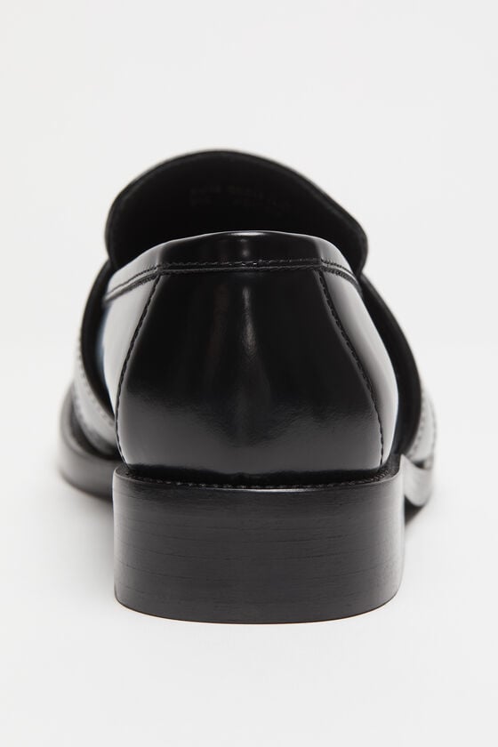 Acne Studios Slipper aus gebürstetem Leder 2025