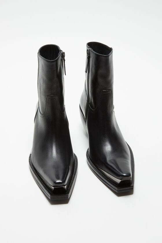 Acne Studios Ankle Boots aus Leder Schlussverkauf