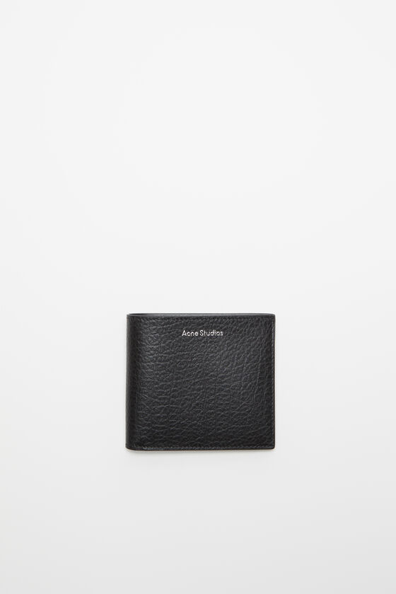 Acne Studios Gefaltete Lederbrieftasche Rabatt