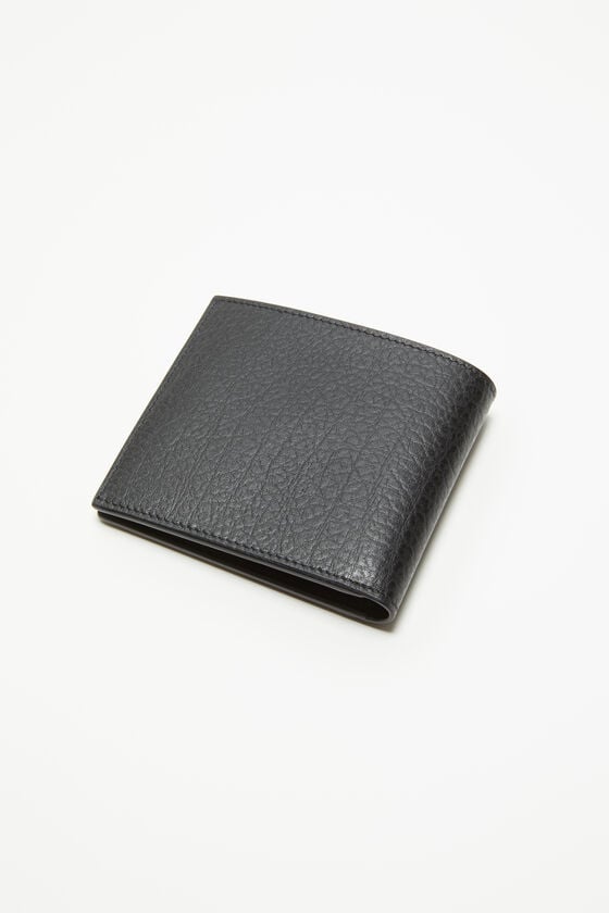 Acne Studios Gefaltete Lederbrieftasche Rabatt