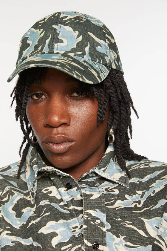 Acne Studios Bedruckte Kappe Versandkostenfrei