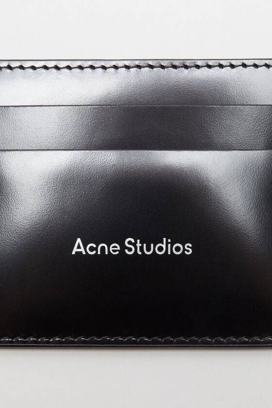 Acne Studios Ledernes Karten-Etui Flash Sale