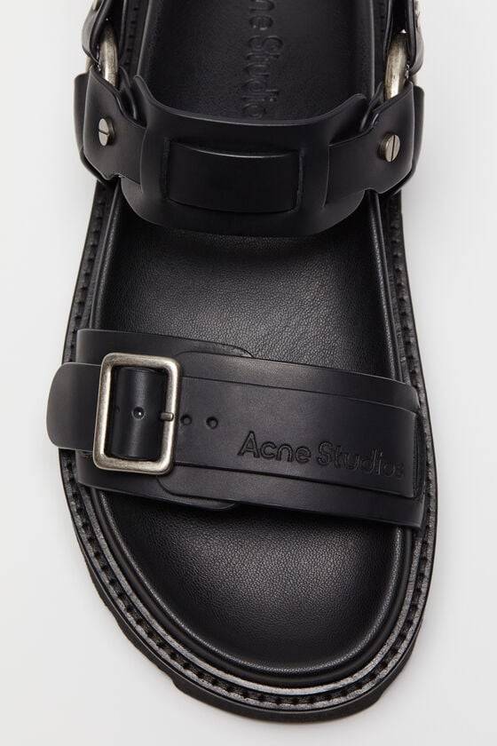 Acne Studios Sandalen mit Lederschnalle Online Shopping