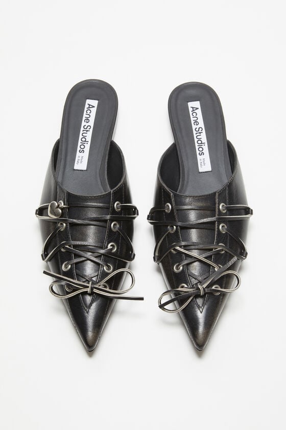 Acne Studios Mules zum Schnüren Preisnachlass