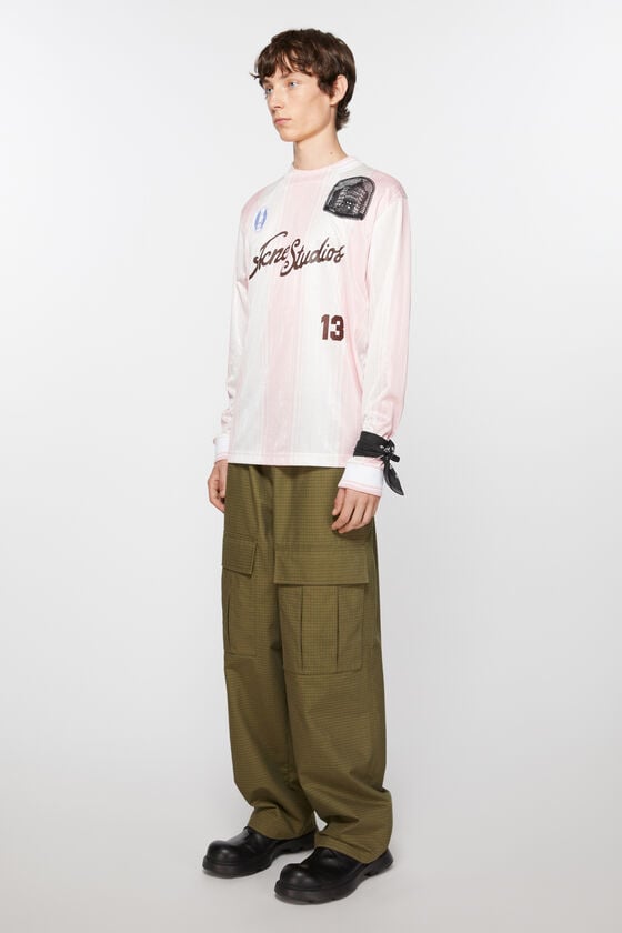 Acne Studios Leichter Schal mit Print Weihnachtsangebot