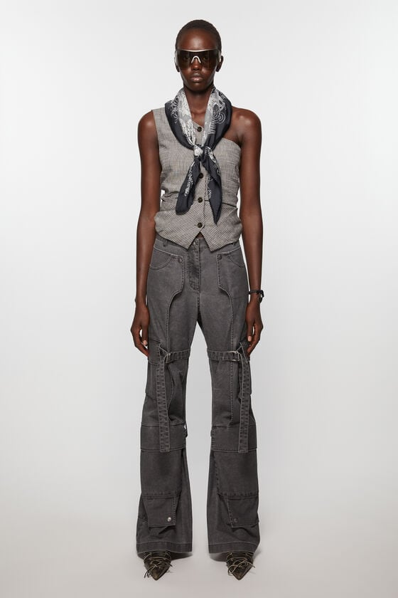 Acne Studios Quadratischer Seidenschal Valentinstagsangebot