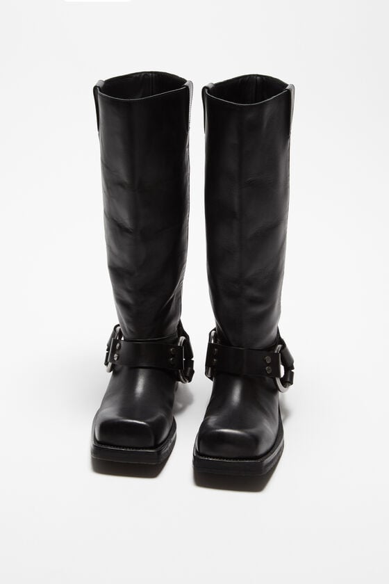 Acne Studios Lederstiefel mit Schnalle Neuheiten
