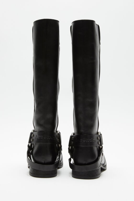 Acne Studios Lederstiefel mit Schnalle Neuheiten