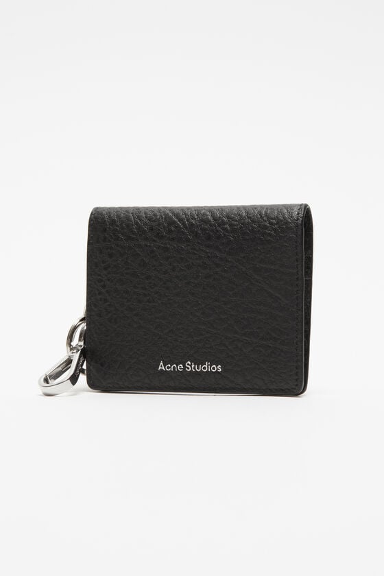 Acne Studios Gefaltete Lederbrieftasche Bestseller