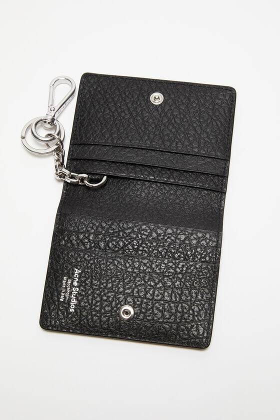 Acne Studios Gefaltete Lederbrieftasche Bestseller