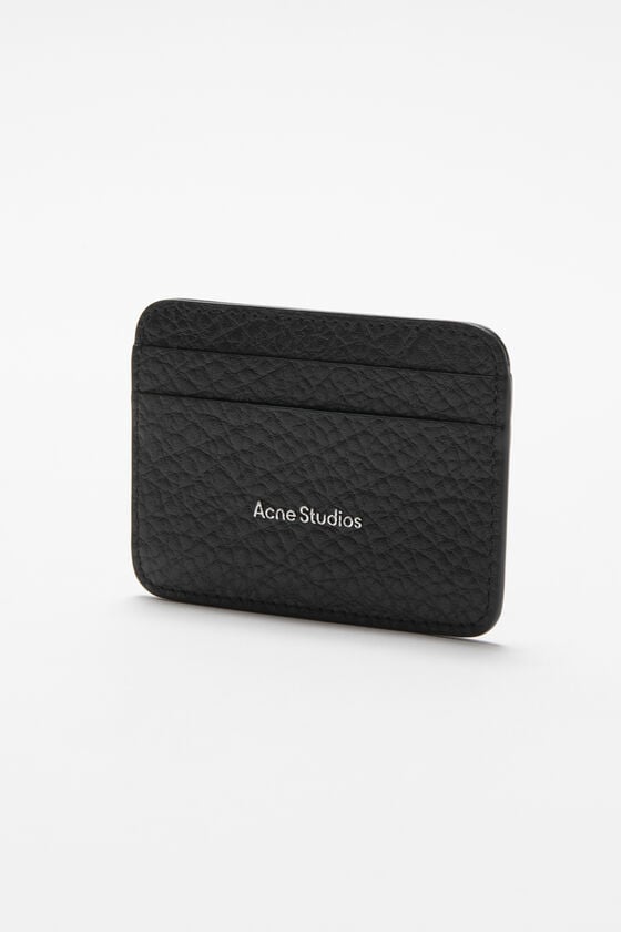 Acne Studios Ledernes Karten-Etui Kauf eins, bekomm eins gratis