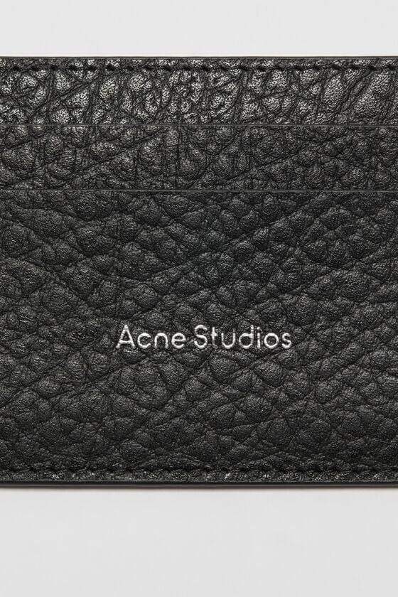 Acne Studios Ledernes Karten-Etui Kauf eins, bekomm eins gratis