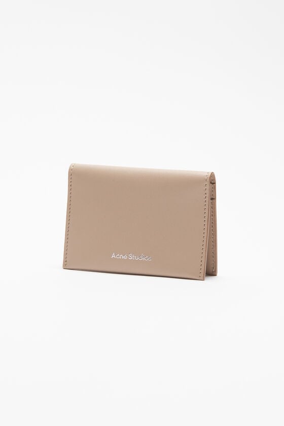 Acne Studios Gefaltete Lederbrieftasche Sonderangebote