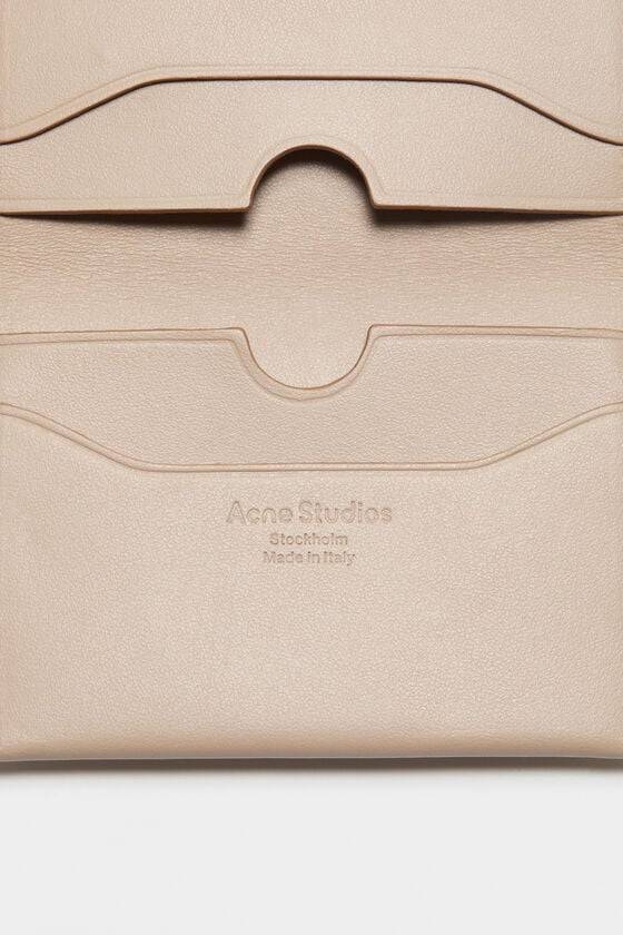 Acne Studios Gefaltete Lederbrieftasche Sonderangebote