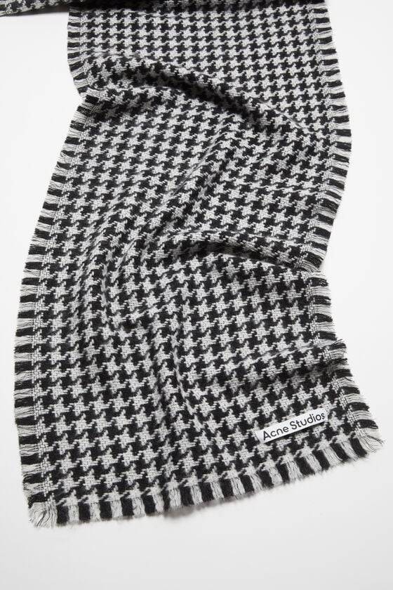 Acne Studios Schal mit Hahnentrittmuster Riesige Ersparnisse