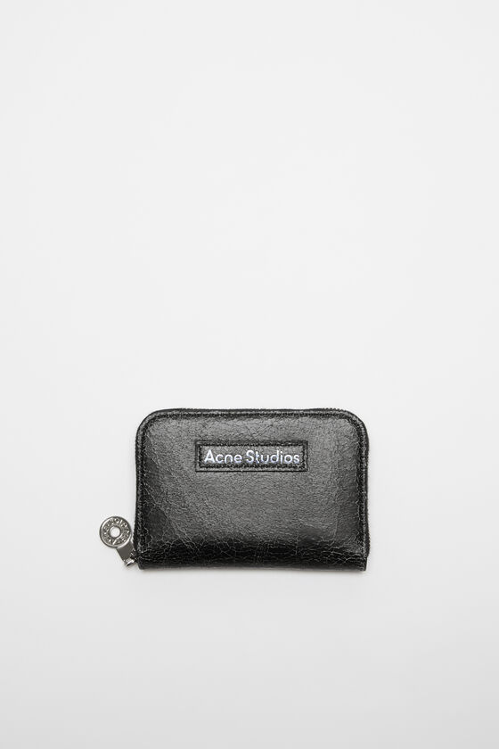 Acne Studios Leder-Portemonnaie mit Reißverschluss Super Sparpreis