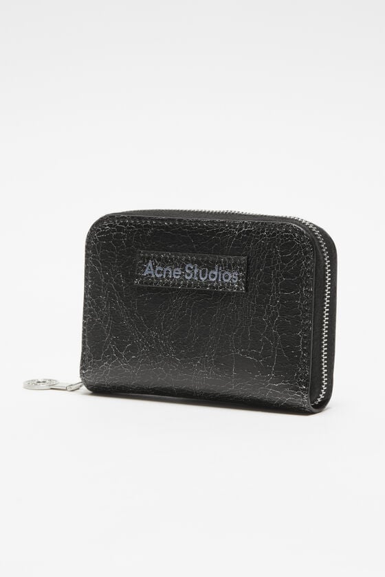 Acne Studios Leder-Portemonnaie mit Reißverschluss Super Sparpreis