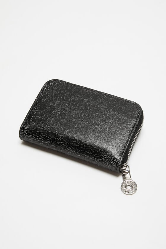 Acne Studios Leder-Portemonnaie mit Reißverschluss Super Sparpreis