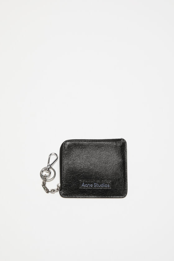 Acne Studios Portemonnaie aus Leder mit Reißverschluss Wochenangebot