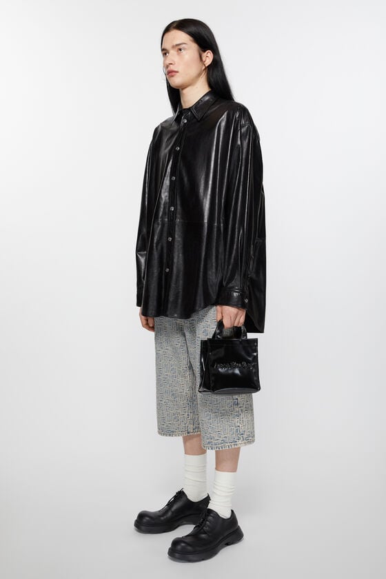 Acne Studios Mini-Schultertasche mit Logo Bis zu 55% Rabatt