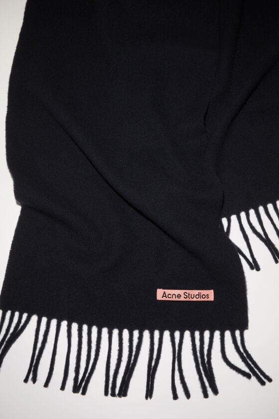 Acne Studios Fringe wool scarf - skinny Nur noch ein Tag übrig