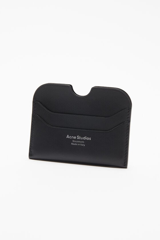 Acne Studios Ledernes Karten-Etui Black Friday Preise