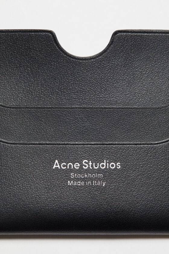 Acne Studios Ledernes Karten-Etui Black Friday Preise