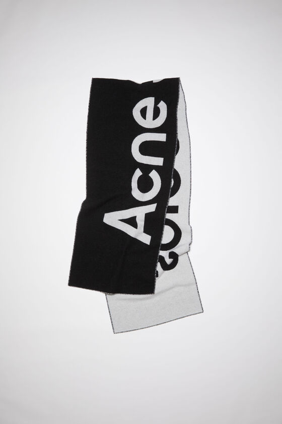Acne Studios Schal mit Logo-Jacquardmuster 2025