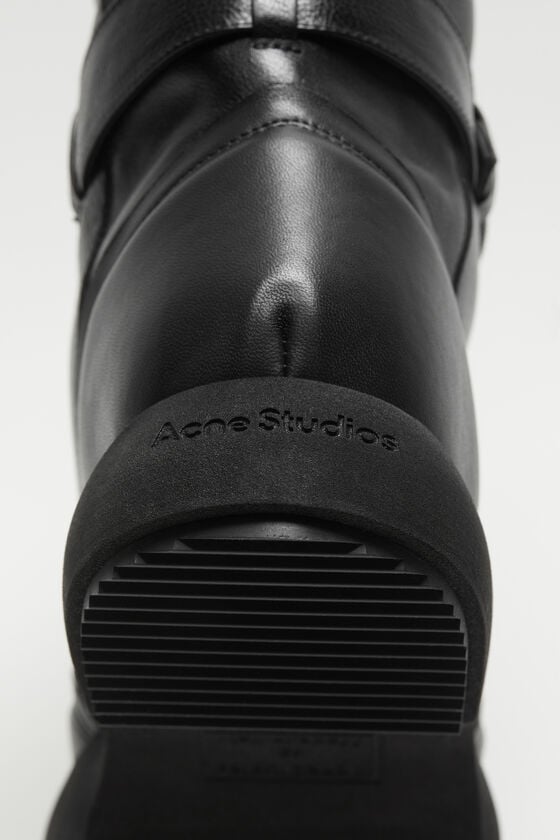 Acne Studios Patchwork-Lederstiefel Schlussverkauf