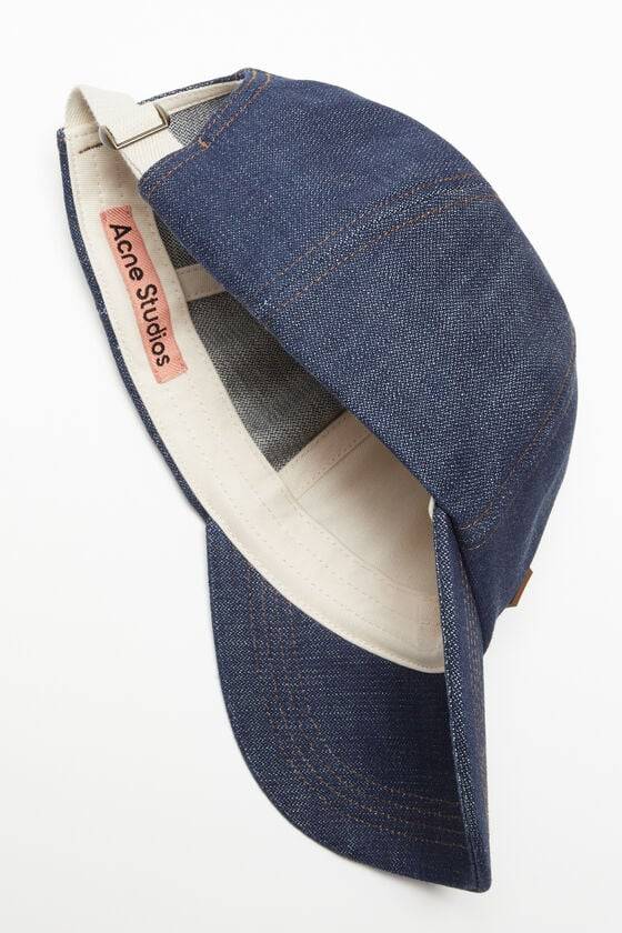 Acne Studios Denim-Baseballkappe Blitzverkäufe