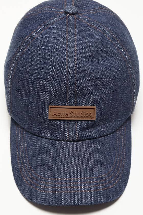Acne Studios Denim-Baseballkappe Blitzverkäufe