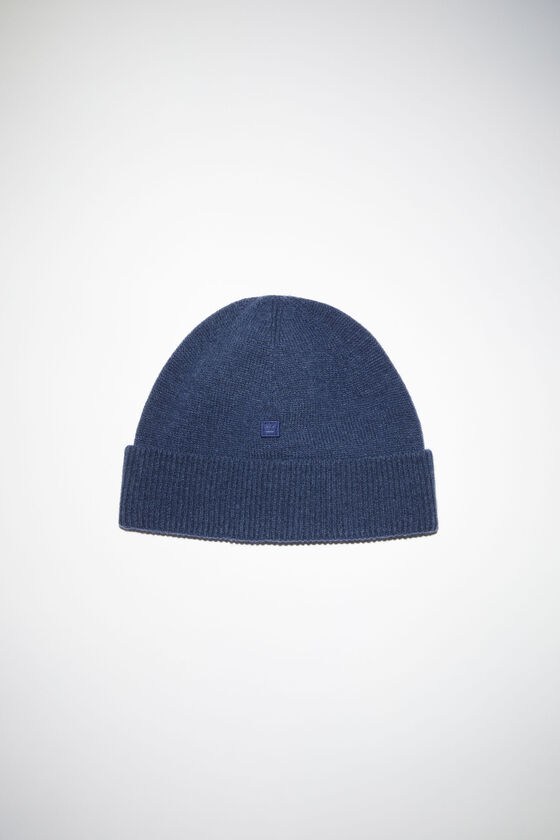 Acne Studios Beanie mit Micro-Face-Aufnäher Rabatt