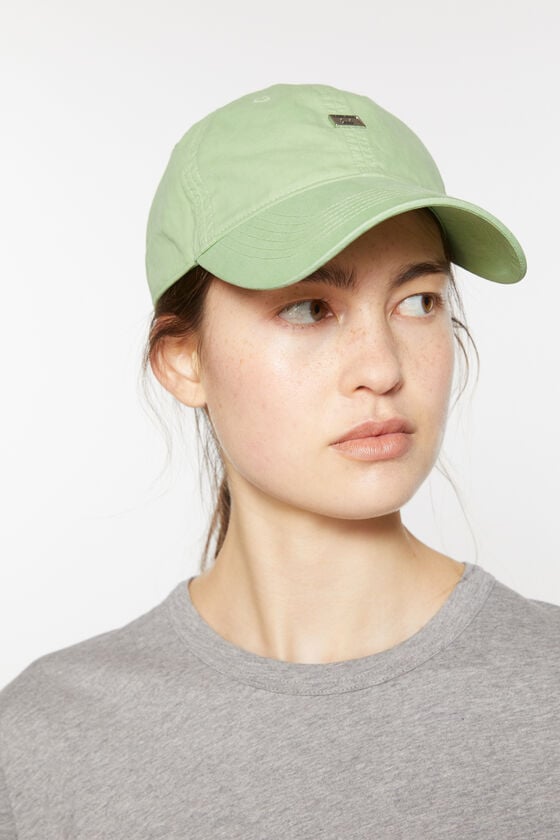 Acne Studios Aufgesetzte Kappe mit Face-Logo Versandkostenfrei