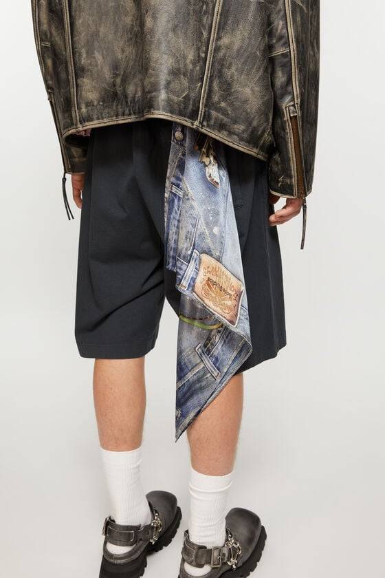 Acne Studios Bedruckter Seidenschal Exklusivangebot