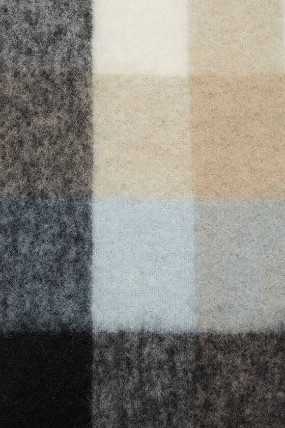 Acne Studios Karierter Schal aus Mohair Black Friday