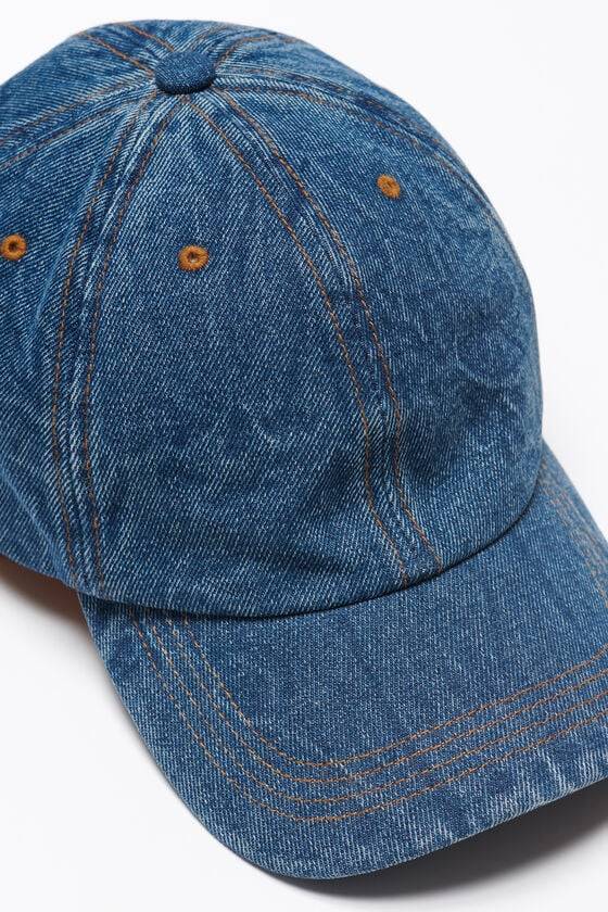 Acne Studios Baseballkappe aus Denim Online Outlet