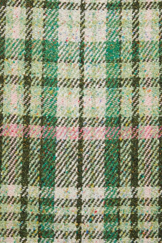 Acne Studios Fransen-Schal mit Karomuster Bestseller