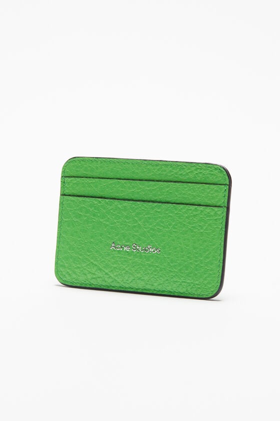Acne Studios Ledernes Karten-Etui Saisonale Angebote