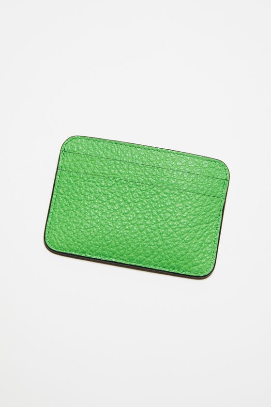 Acne Studios Ledernes Karten-Etui Saisonale Angebote