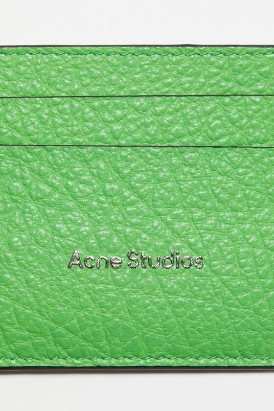 Acne Studios Ledernes Karten-Etui Saisonale Angebote