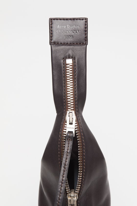 Acne Studios Leather zip heels Laufsteg-Show Räumungsverkauf