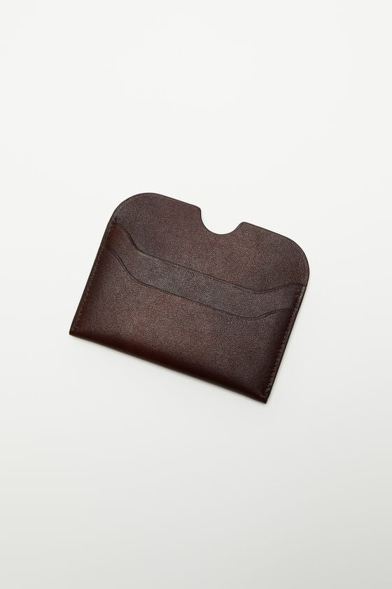 Acne Studios Ledernes Karten-Etui Wochenangebot