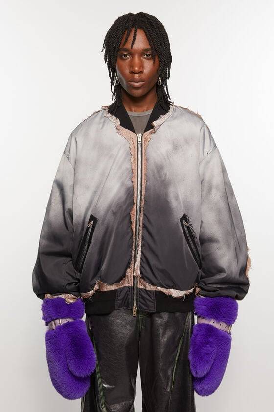 Acne Studios Flauschige Fäustlinge mit Schnalle Bis zu 55% Rabatt