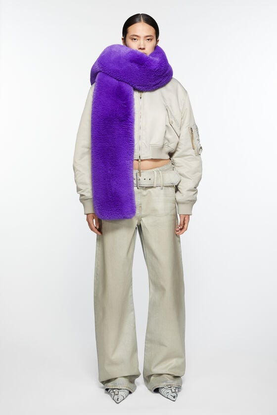 Acne Studios Fellschal Discount Store für neue Produkte