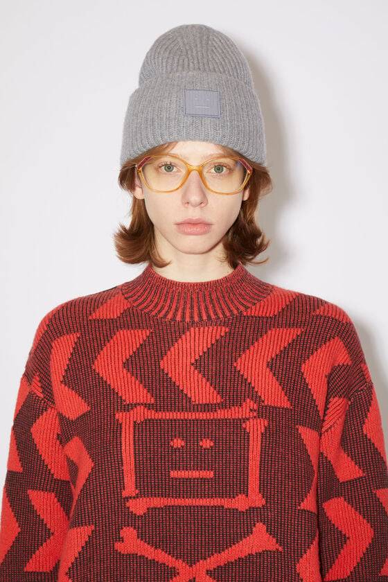 Acne Studios Rippstrick-Beanie Günstiger Verkauf