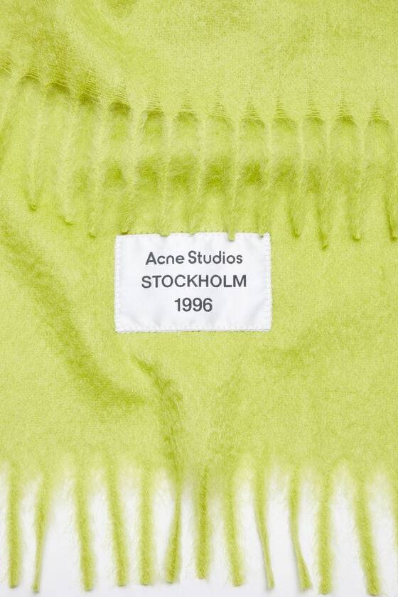 Acne Studios Fransen-Schal aus Alpaka Kostenloser Versand