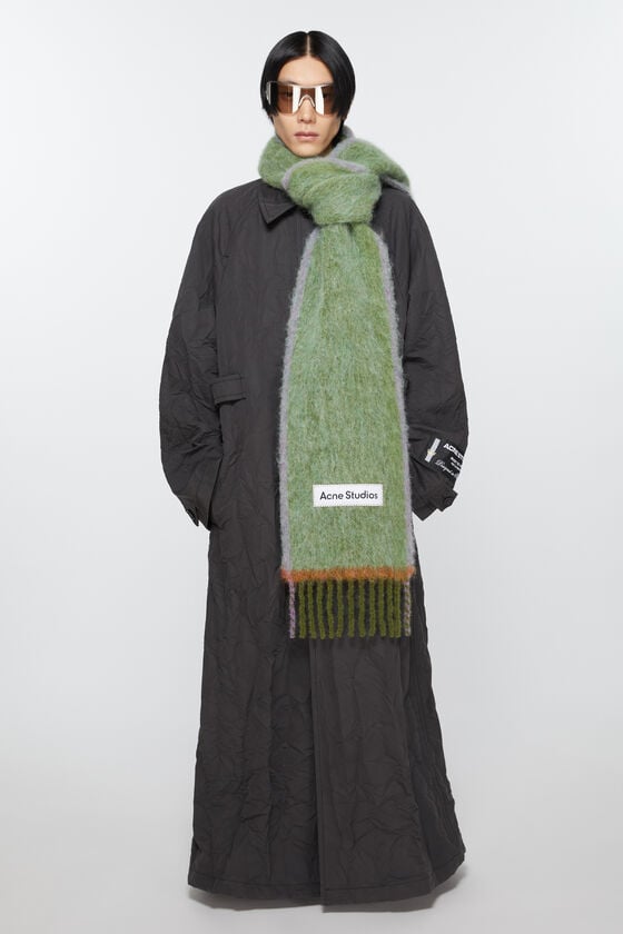 Acne Studios Woll-Mohair-Schal – Schmal Limitierter Zeitrabatt