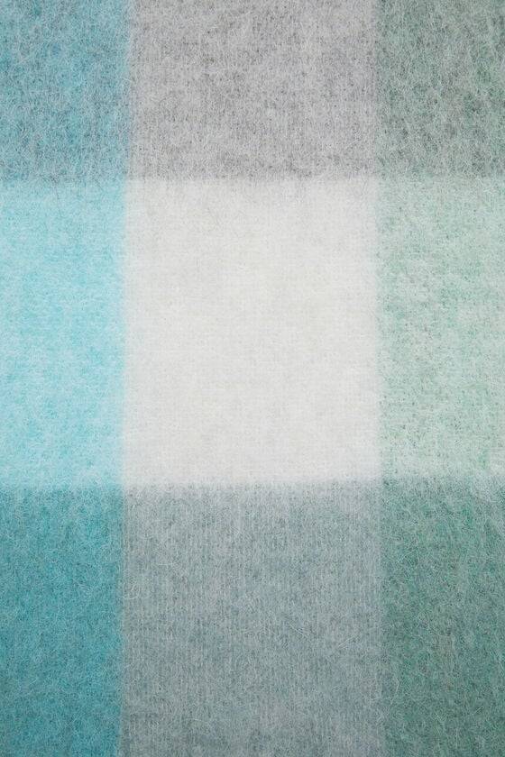 Acne Studios Karierter Schal aus Mohair Sonderangebot